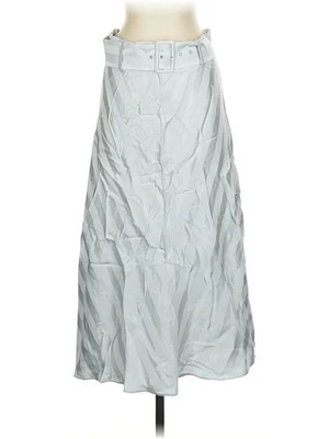 Saia casual feminina prata Intermix 0 - Imagem 1 de 2