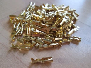 (100) Female Spade Terminal 2.8mm 7/64" 18-22AWG for Multi-Pin Connector #E72AA - Picture 1 of 7