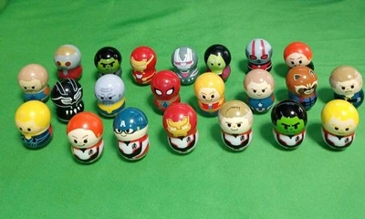 MARVEL Mini Figur Lot 22 Set Sale Coonuts Avengers Ironman Captain America - Bild 1 von 4