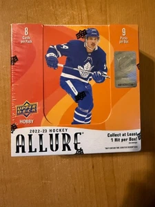 2022-23 Upper Deck UD Allure Hockey - (1) Factory Sealed Hobby Box - Picture 1 of 3
