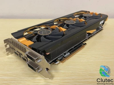 Sapphire AMD Tri-X Triple Fan 4GB PCI-E DisplayportHDMIDVI Video Card R9 290 - Image 1 of 4