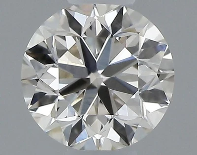 L Faint Brown/VS Clarity GIA CERTIFIED 0.40 Ct Natural Diamond Loose 4 mm Round - Image 1 of 4