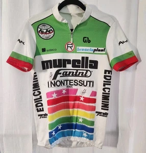 RARE VTG 1986 murella fanini Team Cycling Jersey — Paramount Italy - Picture 1 of 10