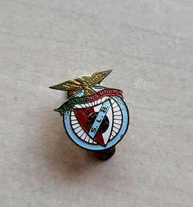 Insignia solapa ojal club de fútbol SLB Benfica vintage Portugal - Imagen 1 de 2