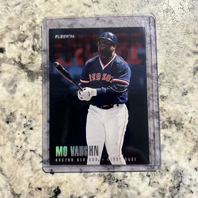 1996 Fleer Update - Tiffany #U244 Mo Vaughn - Image 1 of 2