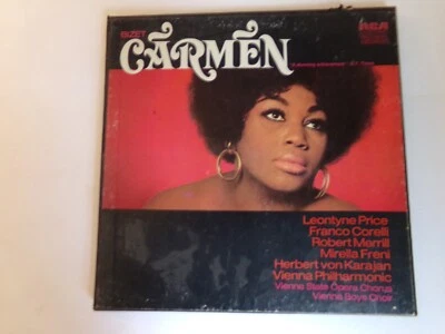 BIZET OPERA CARMEN 1971 RCA 3 RECORD SET LEONTYNE PRICE FRANCO CORELLI - Image 1 of 4