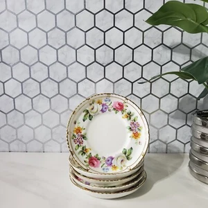 Royal Crown Derby Melody Gadoon überbackene Untertassen 5 Stück - Bild 1 von 15