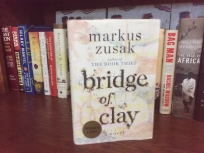 Bridge of Clay.  Markus Zusak.  Signed 1st HC Ptg.  Knopf 2018.  Unread - Image 1 of 4