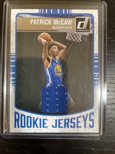 2016-17 Donruss Rookie Jerseys #98 Patrick McCaw RC Rookie Patch Warriors - E