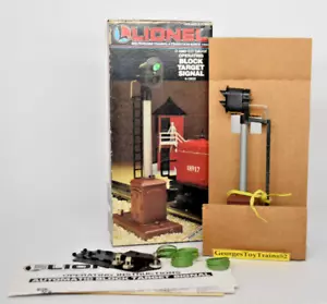 LIONEL 3-RAIL O AND O27 GAUGE OPERATING BLOCK TARGET SIGNAL 6-12832 NEW IN BOX - Picture 1 of 6
