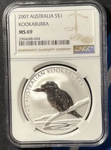 2007 Australia Kookaburra NGC MS69 - Picture 1 of 4