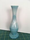 VTG Bermuda Pottery Bud Vase Signed Drip Glaze