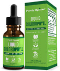 Purely Optimal - Premium Chlorophyll Liquid Drops - 100% Natural & Gluten Free