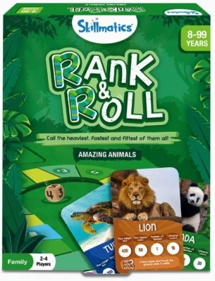 Rank & Roll: Amazing Animals – Memory & Strategy Game for Kids Ages 8+ - Image 1 of 3