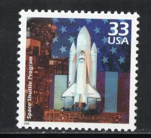 3190a ** PROGRAMA DE TRANSBORDADOR ESPACIAL ** Estampilla de franqueo de EE. UU. montada sin montar o nunca montada * - Imagen 1 de 1