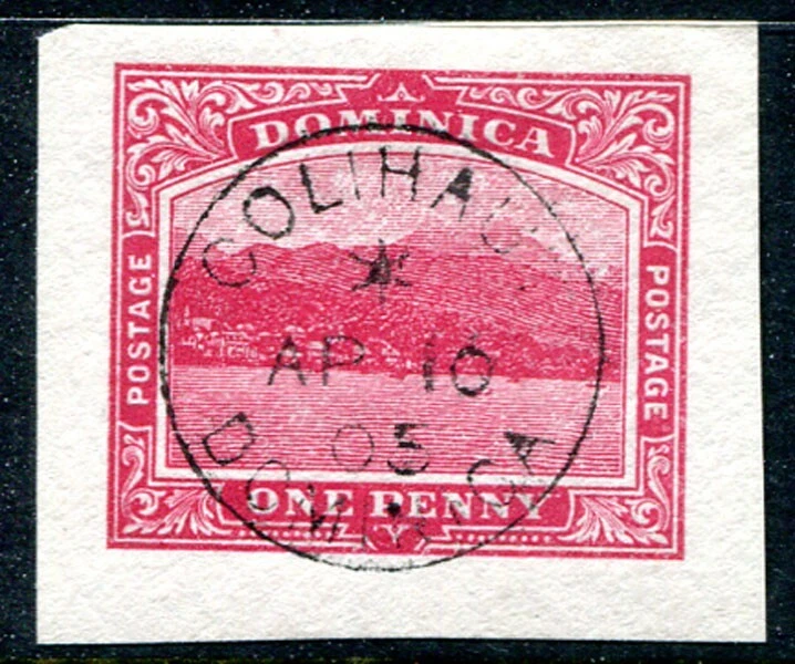 DOMINICA: (16266) COLIHAUT postmark/cancel 1905 - Image 1 of 1