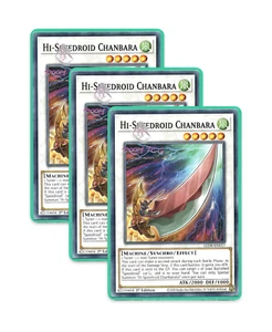 Yugioh! Hi-Speedroid Chanbara LED8-EN017 (C) 1st Ed 3x "Synchro Support" - Picture 1 of 1