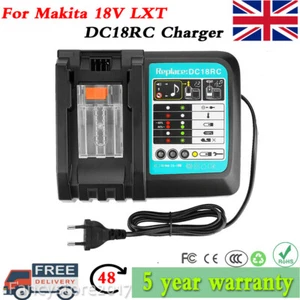 18V Lithium Battery For Makita BL1860 BL1850 BL1840 BL1815 Fast DC18RC Charger - Picture 1 of 9