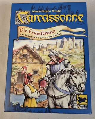 Carcassonne - Die Erweiterung  - Verlag Hans im Glück  - Neuwertiger Zustand!!! - Bild 1 von 4