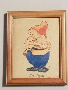 Walt Disney Enterprises Schneewittchen und die sieben Zwerge "Ich bin glücklich" 4 x 5 - Bild 1 von 2