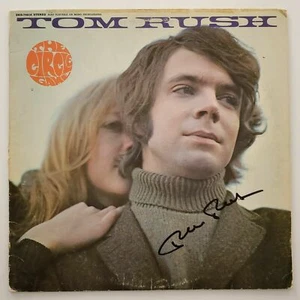 Tom Rush Signed The Circle Game Vinyl Record Album LP Folk Singer LEGEND RAD - Picture 1 of 8