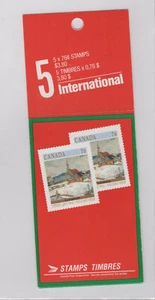 CANADA Booklet #109 76c international 5x76c 1989 - Picture 1 of 2