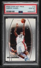 2006-07 Fleer Hot Prospects LeBron James #10 PSA 10 GEM MT