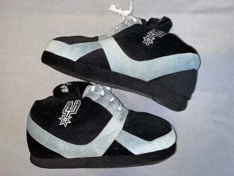 Mens size 10-11.5 san antonio spurs NBA House Shoes Slipper Forever Collectible Cover