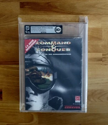 Command & Conquer Der Ausnahmezustand Pixel 80+ PC Big Box no VGA WATA CGC - Bild 1 von 4