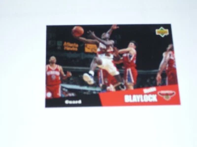 Upper Deck Folz Minis Basketball Card 1997 Mookie Blaylock Atlanta Hawks NBA #7 - Image 1 of 2
