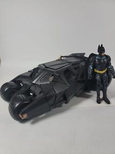 DC Comics Batmobile With Batman Action Figure S08 N0694/N0695a  Black