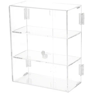 Estuche de Bloqueo Rectangular Acrílico Plymor, 2 Estantes, 12.75" H x 10.25" W x 5" D - Imagen 1 de 1