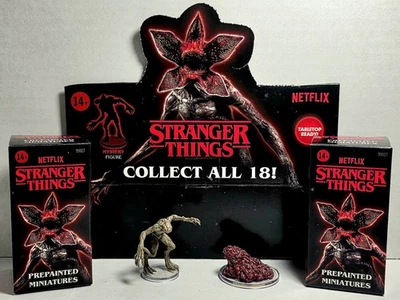 Nuevas miniaturas prepintadas Stranger Things 2025 DEMOGORGON (CERRADAS) Y CARNE DE RATA Foto 1 de 2