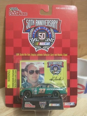 Racing Champions NASCAR 1/64 diecast #33 APR Racing Ken Schrader 1998 NIP Chev - Image 1 of 4