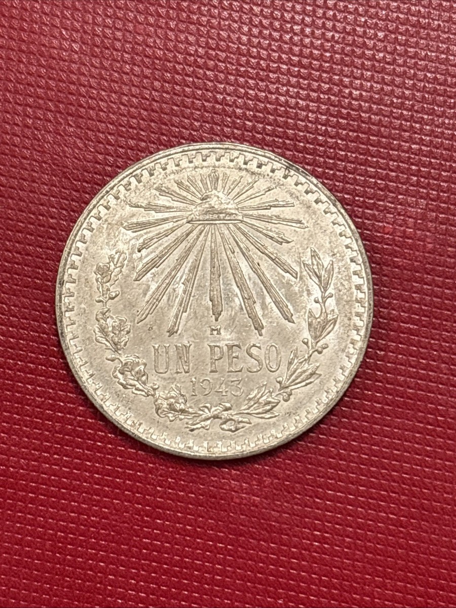1 Peso 1943 Year Mexican Coins (1905-Now) for sale | eBay