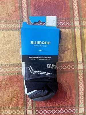 Shimano нормальный лодыжки Ciclyng черный носки размер L обуви размер 43-45 совершенно новый - Изображение 1 из 4