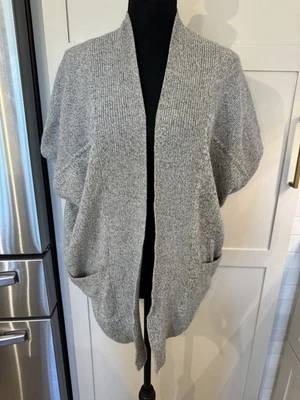 Club Mónaco Italian Cashmere Cardigan | Gray | Size M/L - Image 1 of 4