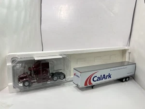 Tonkin Replicas 1:53 Scale International Truck Trailer CalArk Red Cab New - Picture 1 of 21