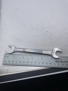 Vintage USA Craftsman 1/2" X 9/16" Double Open End Wrench =V= No Serial Number - Picture 1 of 7