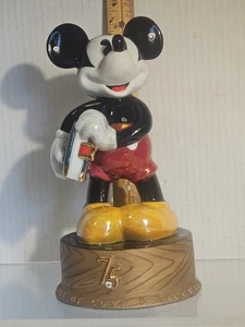 Mickey Mouse 75 Years of Love & Laughter Figurine Amazing Condition! - Picture 1 of 24