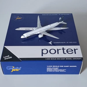 Gemini Jets Porter Airlines Embraer E195-E2 C-GKQL 1:400 GJPOE2198 - Imagen 1 de 1