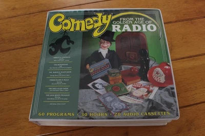 Vintage Comedy Golden Age Of Radio 20 Cassette Box 60 Shows OTR 30 Hours Set - Image 1 of 4
