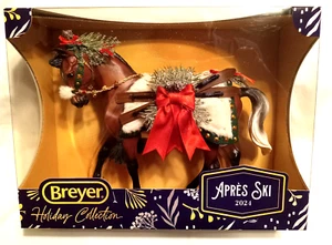 Breyer * Apres Ski * 2024 Vacaciones Navidad Modelo Tradicional Caballo - Imagen 1 de 4