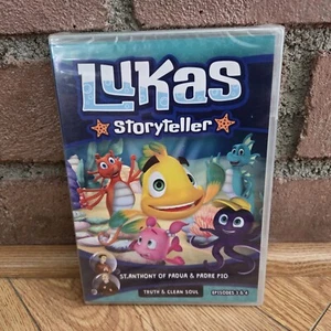NEW: Lukas Storyteller Series, Season 1 DVD Episode 3&4 CHRISTIAN BIBLE CARTOON  - Foto 1 di 7