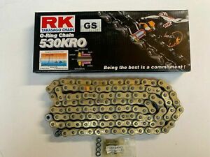 RK Catena Trasmissione + falsamaglia Passo 530 con O-RING Moto 120 MOTO GUZZI