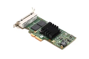 Intel I350-T4 Quad-Port Gigabit Ethernet PCIe Network Adapter P/N: I350T4V2BLK - Photo 1/4