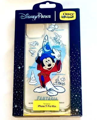 OTTERBOX Disney Parks 11 Pro Max iPhone Case Mickey Sorcerer Fantasia Clear 3D - Image 1 of 4