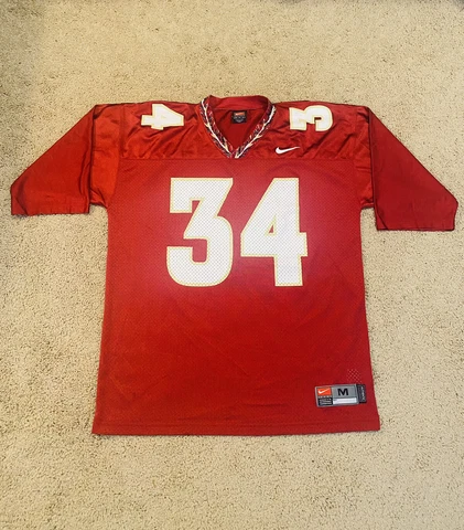 Nike Florida State University Seminoles #34 Vintage Jersey Men's Size Medium Cover