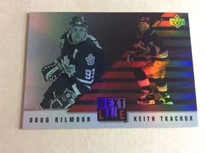 1993-94 Upper Deck Next In Line Gilmour Tkachuk Card #NL5 H100340 - Bild 1 von 2