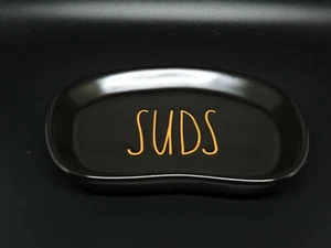 Rae Dunn "Suds" By Magenta Soap Dish Fall Halloween 2021 Orange / Black - Picture 1 of 6